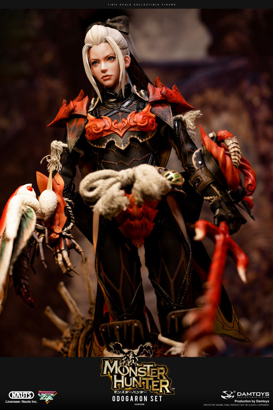 Monster Hunter 1/6 Collectible Action Figure Odogaron Alpha Set Deluxe Ver.(Provisional Pre-order)Scale Figure