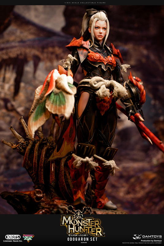 Monster Hunter 1/6 Collectible Action Figure Odogaron Alpha Set Deluxe Ver.(Provisional Pre-order)Scale Figure