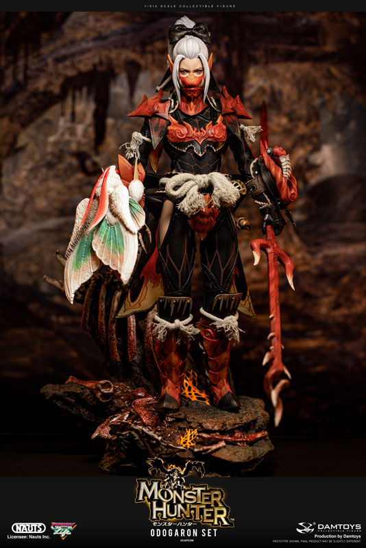 Monster Hunter 1/6 Collectible Action Figure Odogaron Alpha Set Deluxe Ver.(Provisional Pre-order)Scale Figure