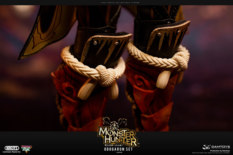 Monster Hunter 1/6 Collectible Action Figure Odogaron Alpha Set Deluxe Ver.(Provisional Pre-order)Scale Figure