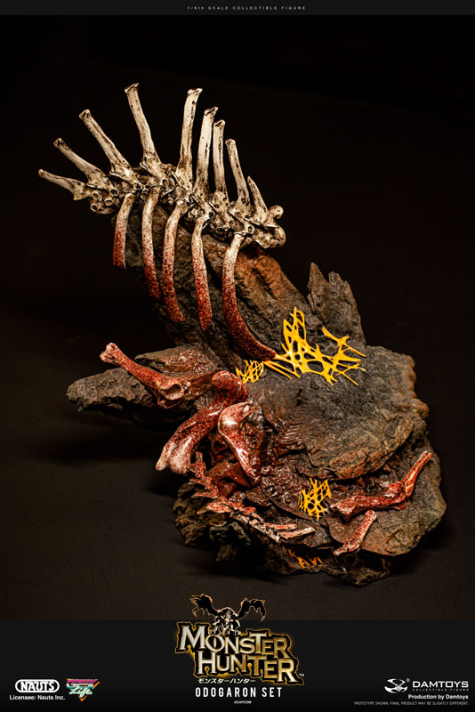 Monster Hunter 1/6 Collectible Action Figure Odogaron Alpha Set Deluxe Ver.(Provisional Pre-order)Scale Figure