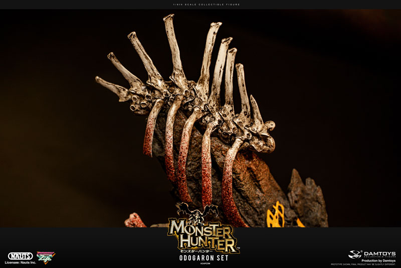 Monster Hunter 1/6 Collectible Action Figure Odogaron Alpha Set Deluxe Ver.(Provisional Pre-order)Scale Figure