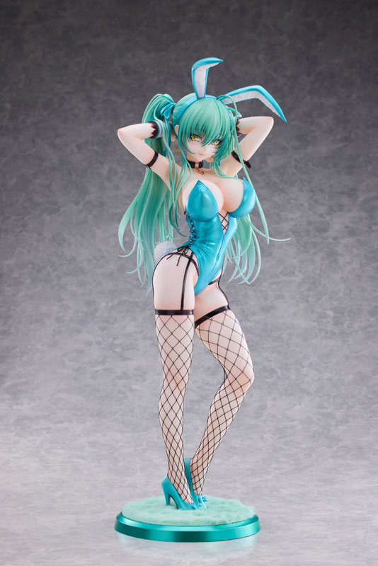 [Bonus] Green Twin Tail Bunny-chan Fishnet Tights Ver. 1/4 Complete Figure(Pre-order)Scale Figure