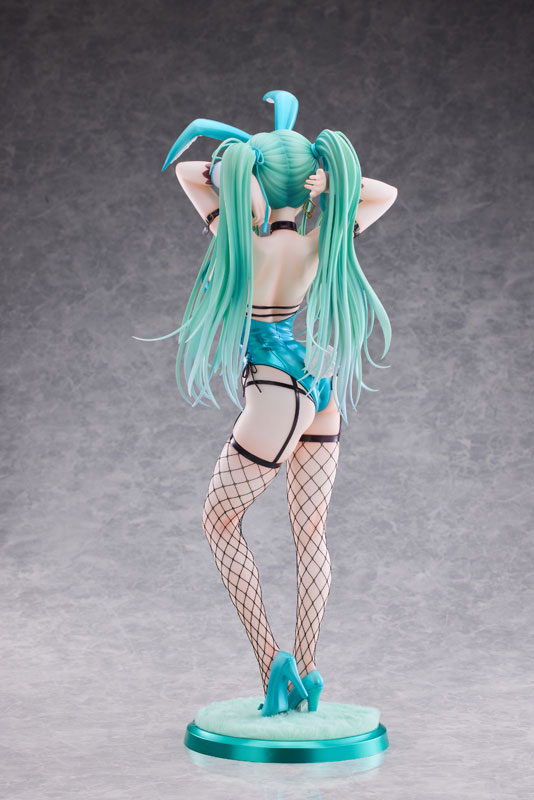 [Bonus] Green Twin Tail Bunny-chan Fishnet Tights Ver. 1/4 Complete Figure(Pre-order)Scale Figure
