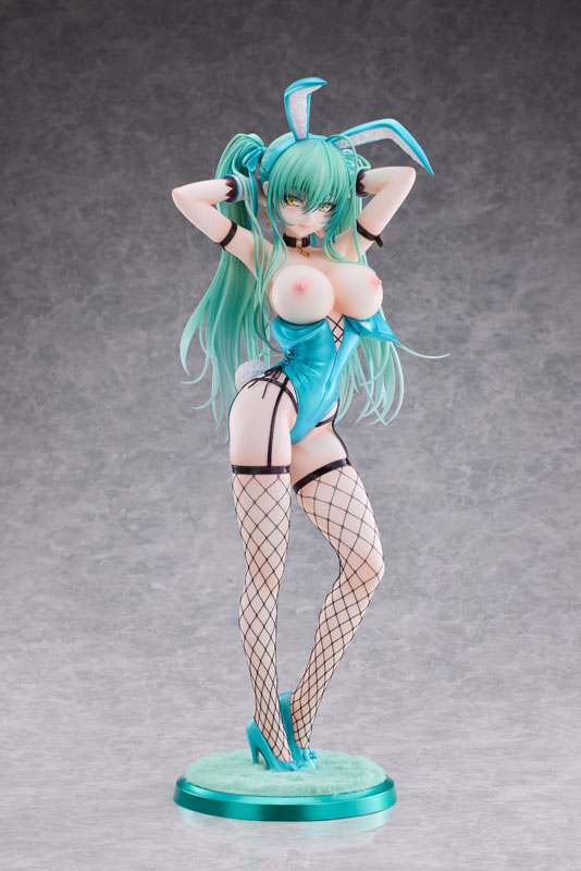 [Bonus] Green Twin Tail Bunny-chan Fishnet Tights Ver. 1/4 Complete Figure(Pre-order)Scale Figure