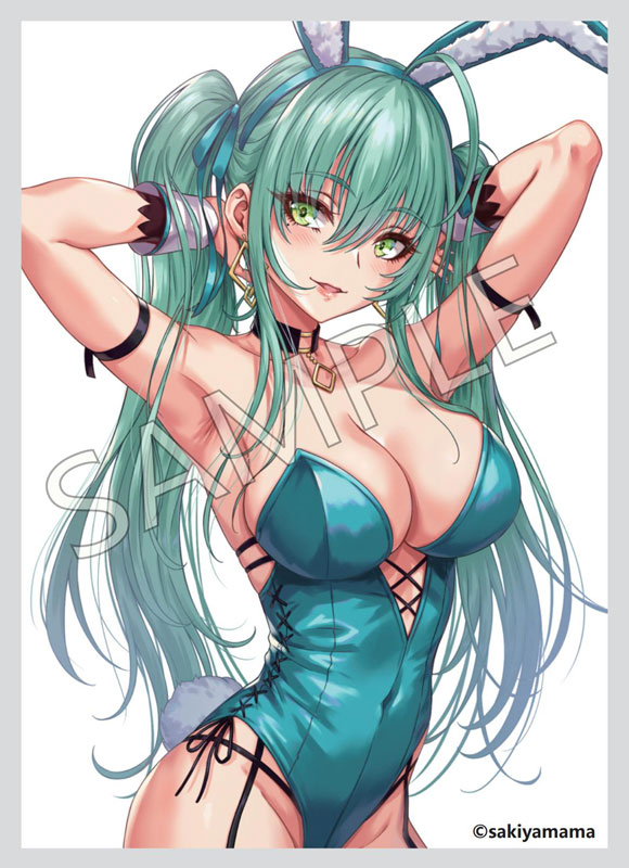 [Bonus] Green Twin Tail Bunny-chan Fishnet Tights Ver. 1/4 Complete Figure(Pre-order)Scale Figure