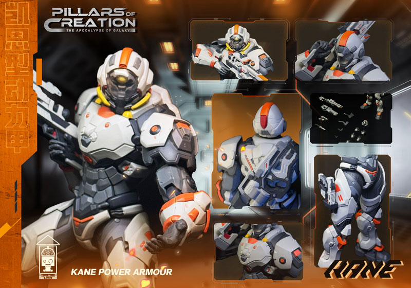 POC-001 Pillars Of Creation Series Kane Power Armor Posable Figure(Provisional Pre-order)Scale Figure