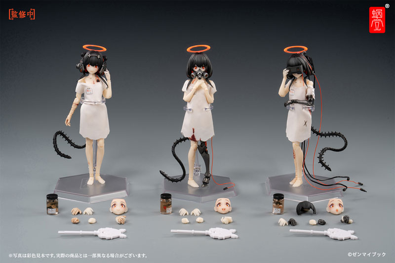 Three Wise Monkeys [See no Evil, Hear no Evil, Speak no Evil] Premium Set 1/12 Complete Model Action Figure(Pre-order)Scale Figure