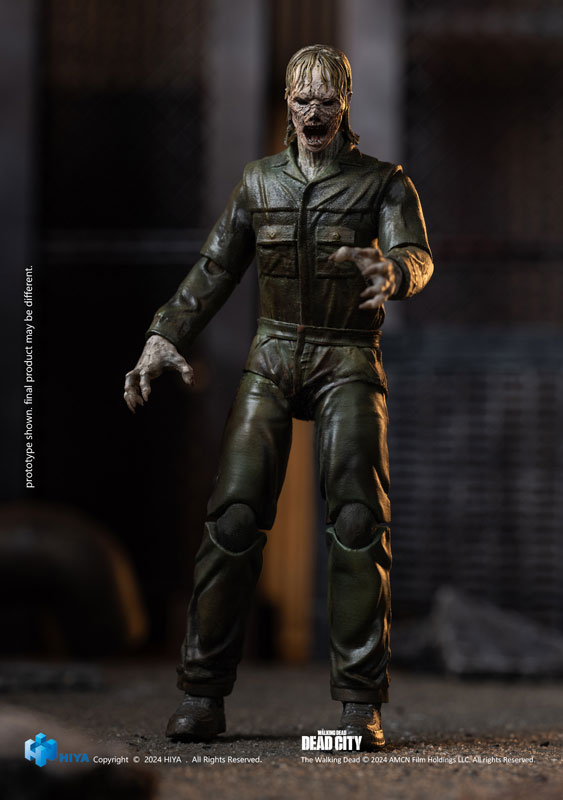 The Walking Dead: Daryl Dixon 1/18 Action Figure Dark Eyes Walker(Provisional Pre-order)Scale Figure