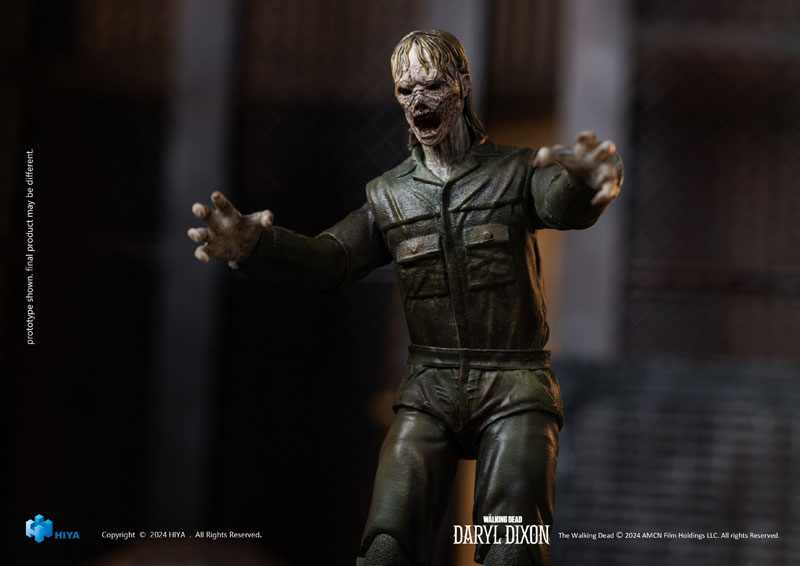The Walking Dead: Daryl Dixon 1/18 Action Figure Dark Eyes Walker(Provisional Pre-order)Scale Figure
