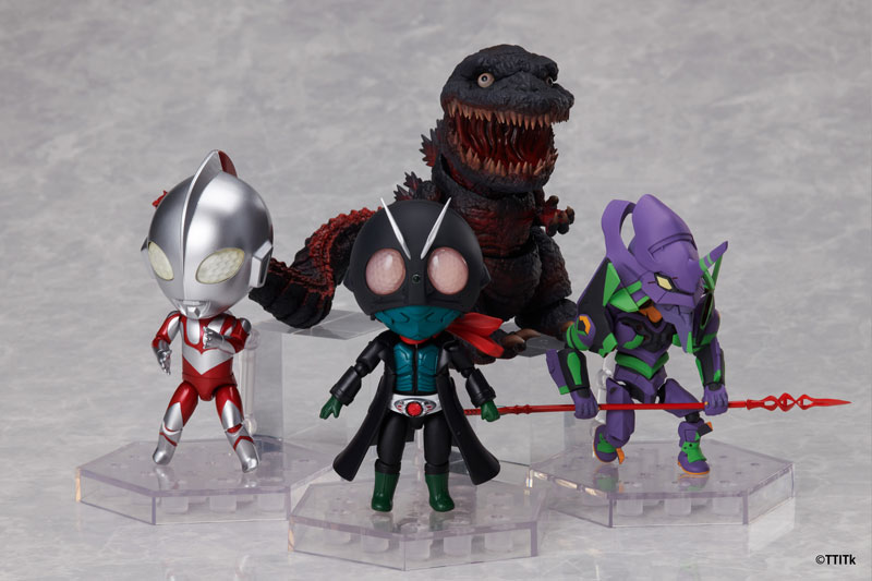 DFORM+ SHIN JAPAN HEROES UNIVERSE Full Action Deforme Figure (Set of 4)(Pre-order)Scale Figure