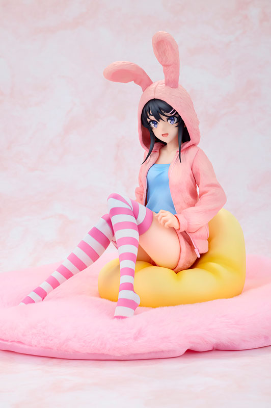 KDcolle Rascal Does Not Dream of a Knapsack Kid Mai Sakurajima Hoodie*Look Rabbit Ears ver.(Pre-order)Scale Figure