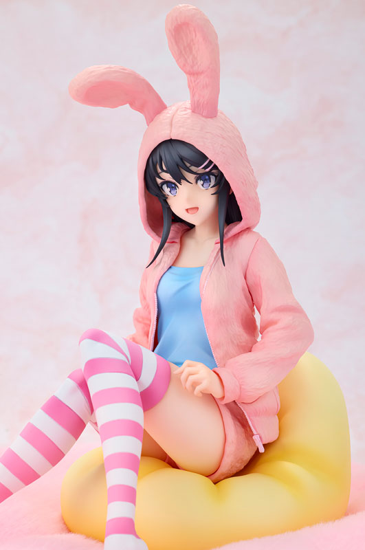 KDcolle Rascal Does Not Dream of a Knapsack Kid Mai Sakurajima Hoodie*Look Rabbit Ears ver.(Pre-order)Scale Figure