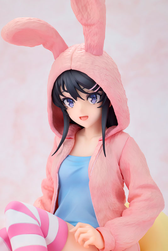 KDcolle Rascal Does Not Dream of a Knapsack Kid Mai Sakurajima Hoodie*Look Rabbit Ears ver.(Pre-order)Scale Figure