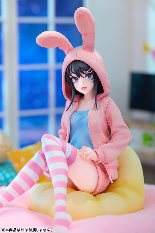KDcolle Rascal Does Not Dream of a Knapsack Kid Mai Sakurajima Hoodie*Look Rabbit Ears ver.(Pre-order)Scale Figure