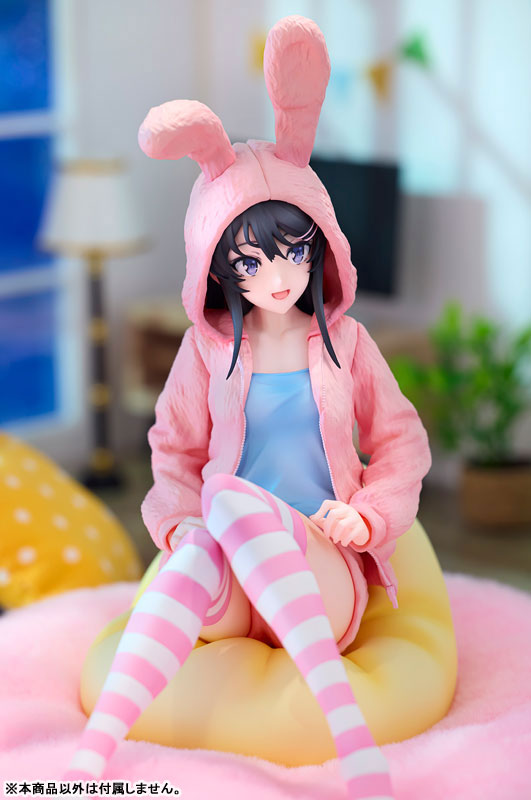 KDcolle Rascal Does Not Dream of a Knapsack Kid Mai Sakurajima Hoodie*Look Rabbit Ears ver.(Pre-order)Scale Figure