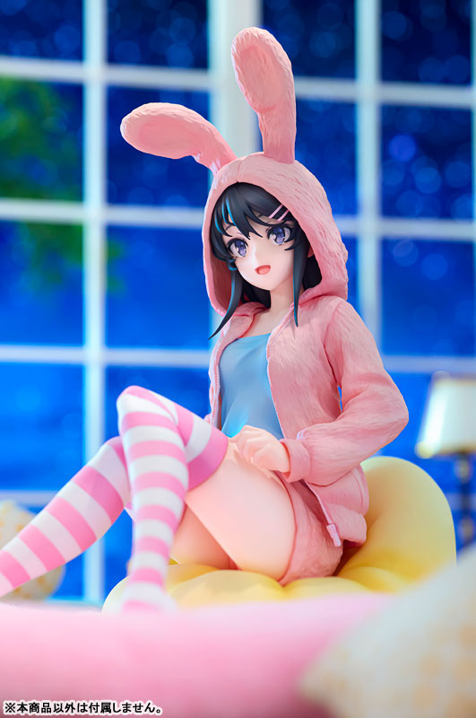 KDcolle Rascal Does Not Dream of a Knapsack Kid Mai Sakurajima Hoodie*Look Rabbit Ears ver.(Pre-order)Scale Figure