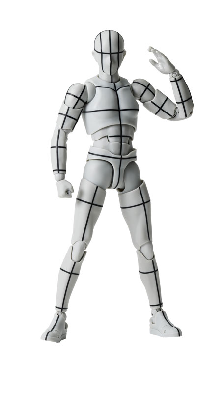 S.H.Figuarts Body-kun -Sports- Edition -Wire Frame- (Gray Color Ver.)(Pre-order)Scale Figure