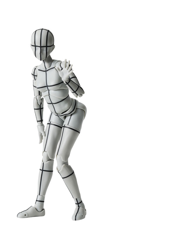 S.H.Figuarts Body-chan -Sports- Edition -Wire Frame- (Gray Color Ver.)(Pre-order)Scale Figure