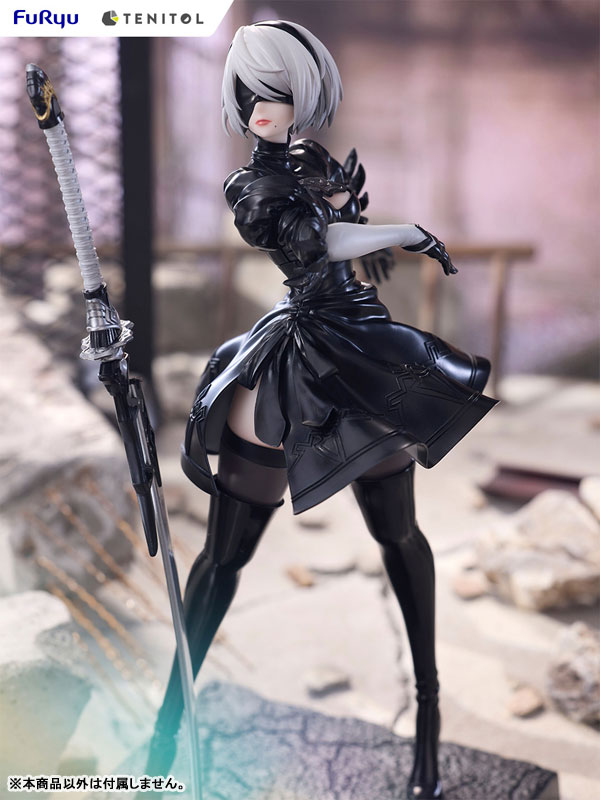 TENITOL NieR:Automata Ver1.1a 2B (YoRHa No.2 Type B) Complete Figure(Pre-order)Scale Figure