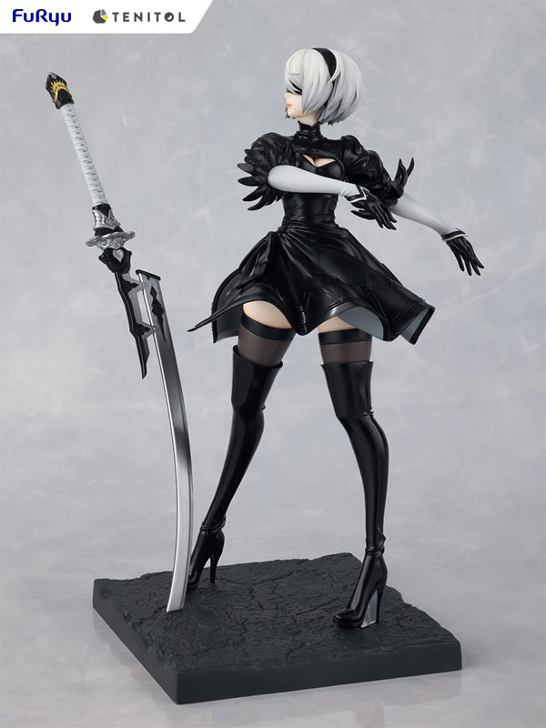 TENITOL NieR:Automata Ver1.1a 2B (YoRHa No.2 Type B) Complete Figure(Pre-order)Scale Figure