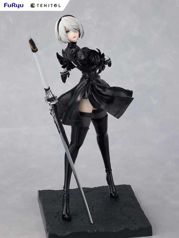 TENITOL NieR:Automata Ver1.1a 2B (YoRHa No.2 Type B) Complete Figure(Pre-order)Scale Figure