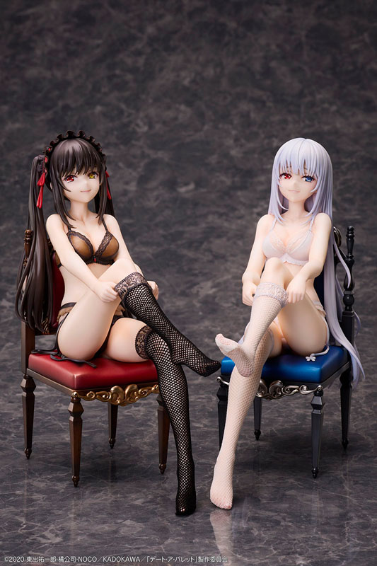 Date A Bullet Kurumi Tokisaki & White Queen 1/7 Complete Figure Set(Pre-order)(Single Shipment)Scale Figure