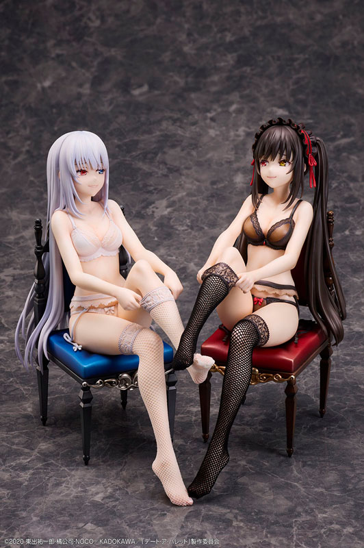 Date A Bullet Kurumi Tokisaki & White Queen 1/7 Complete Figure Set(Pre-order)(Single Shipment)Scale Figure