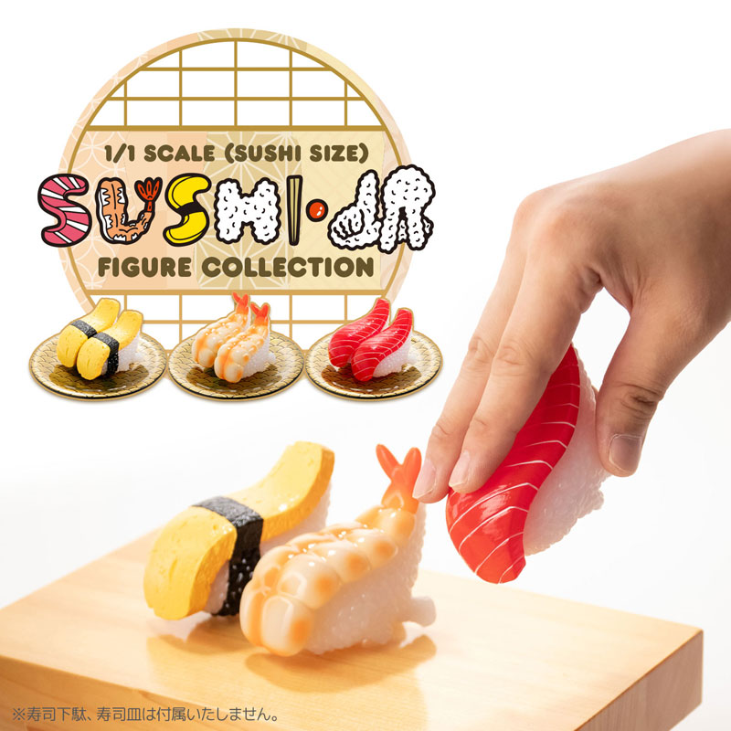 Sushi Kaiju Sushi LA Real Sushi Size Figure Collection 6Pack BOX(Pre-order)Accessory
