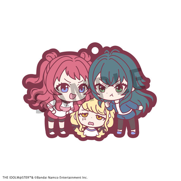 Rubber Mascot Buddy Colle Gakuen iDOLM@STER 6Pack BOX(Pre-order)Accessory
