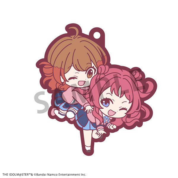 Rubber Mascot Buddy Colle Gakuen iDOLM@STER 6Pack BOX(Pre-order)Accessory