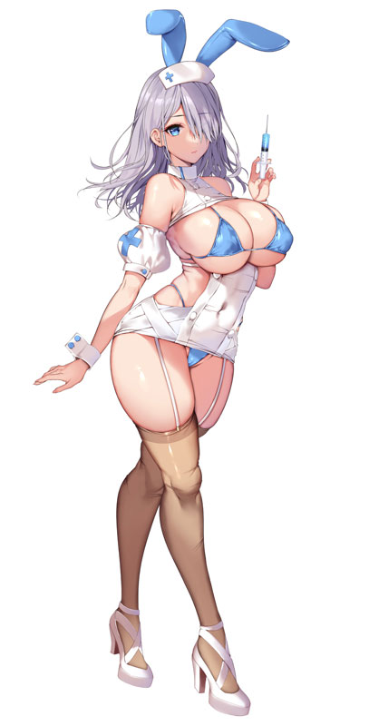 [Bonus] Mataro Original Illustration Blue Nurse Bunny 1/6 Complete Figure(Pre-order)Accessory