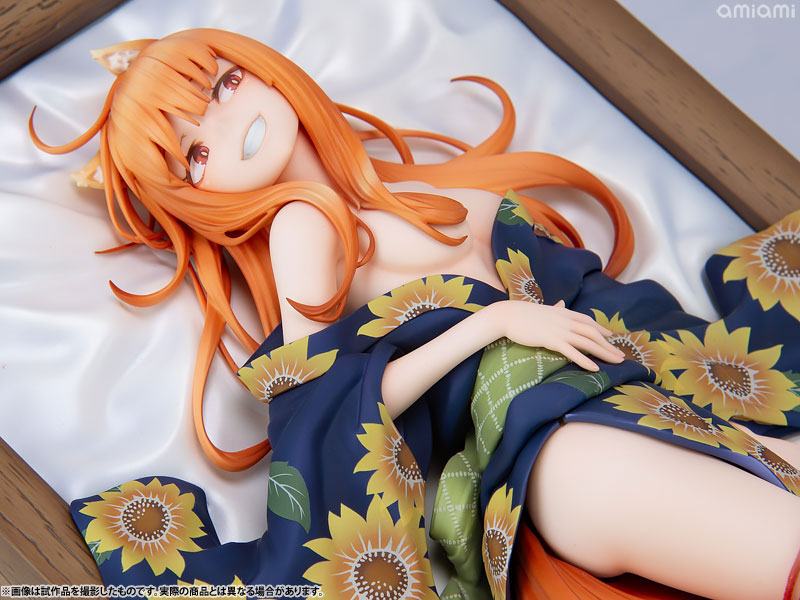 KDcolle Spice and Wolf: MERCHANT MEETS THE WISE WOLF Holo Yukata Beauty ver. 1/7 Complete Figure(Pre-order)Scale Figure