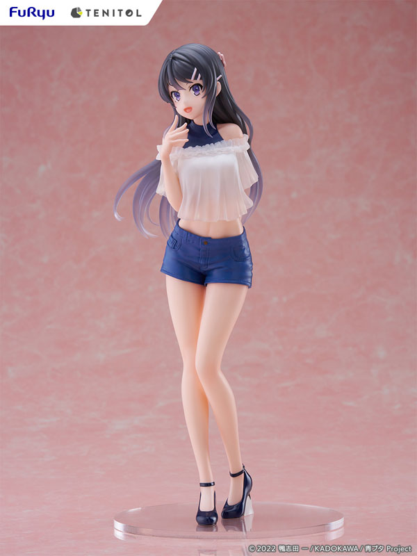 TENITOL TALL Rascal Does Not Dream of Bunny Girl Senpai Mai Sakurajima 1/7 Scale Figure(Pre-order)Scale Figure