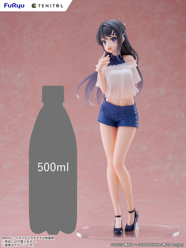 TENITOL TALL Rascal Does Not Dream of Bunny Girl Senpai Mai Sakurajima 1/7 Scale Figure(Pre-order)Scale Figure