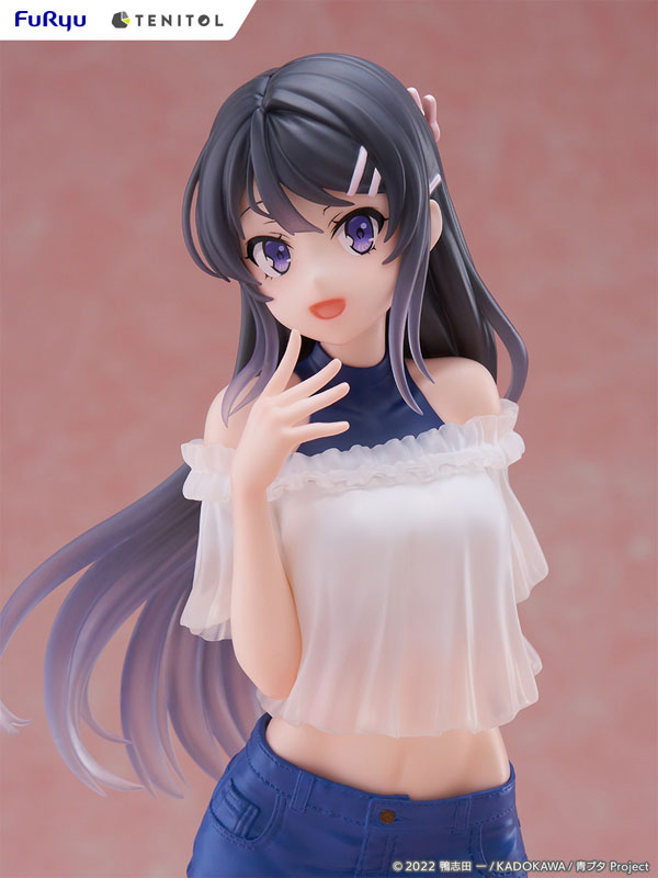 TENITOL TALL Rascal Does Not Dream of Bunny Girl Senpai Mai Sakurajima 1/7 Scale Figure(Pre-order)Scale Figure