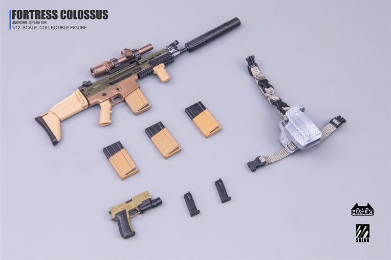 SALVO Series SA03 Cierra Phantom 1/12 Complete Model Action Figure(Pre-order)Scale Figure