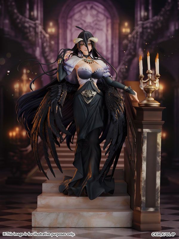 Overlord Albedo - Jet Black Dress Ver. 1/7 Complete Figure(Pre-order)Scale Figure