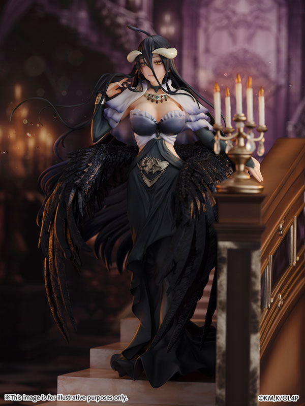 Overlord Albedo - Jet Black Dress Ver. 1/7 Complete Figure(Pre-order)Scale Figure