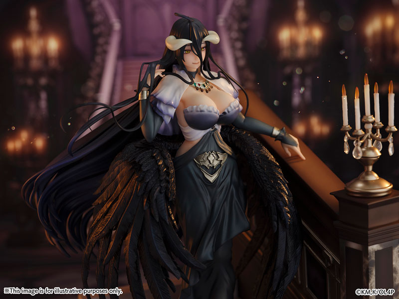 Overlord Albedo - Jet Black Dress Ver. 1/7 Complete Figure(Pre-order)Scale Figure