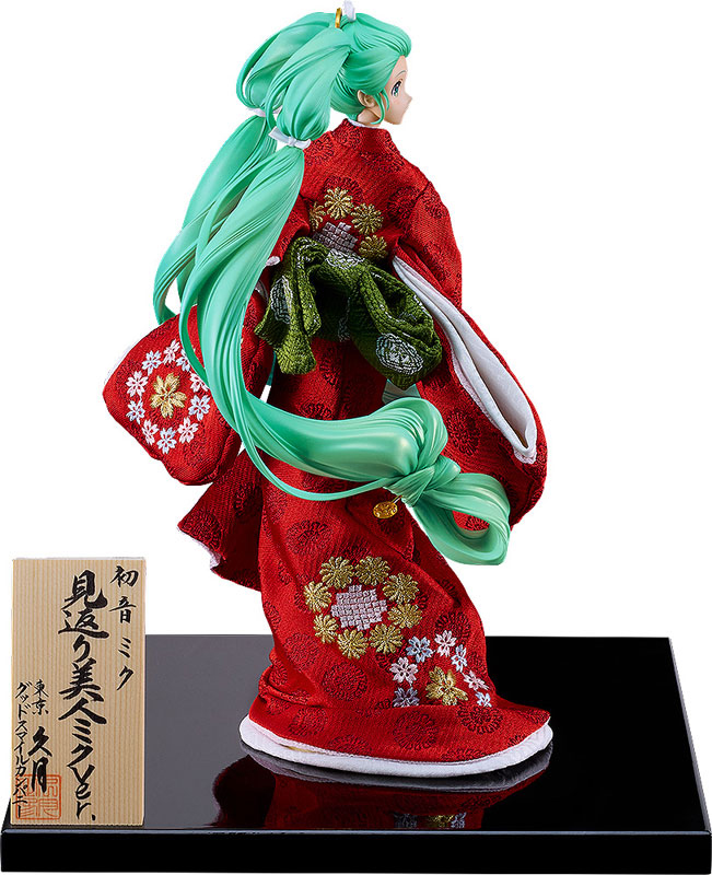 Character Vocal Series 01 Hatsune Miku Hatsune Miku: Beauty Looking Back Miku Ver. -Kyugetsu Collaboration Japanese Doll- 1/7 Complete Figure(Pre-order)(Single Shipment)Scale Figure