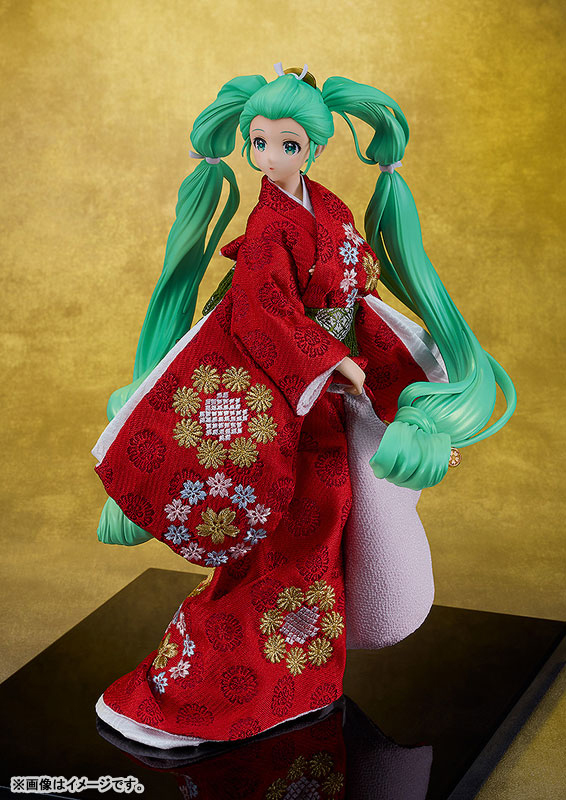 Character Vocal Series 01 Hatsune Miku Hatsune Miku: Beauty Looking Back Miku Ver. -Kyugetsu Collaboration Japanese Doll- 1/7 Complete Figure(Pre-order)(Single Shipment)Scale Figure