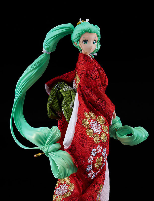 Character Vocal Series 01 Hatsune Miku Hatsune Miku: Beauty Looking Back Miku Ver. -Kyugetsu Collaboration Japanese Doll- 1/7 Complete Figure(Pre-order)(Single Shipment)Scale Figure