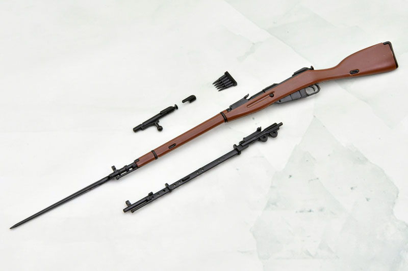 LittleArmory [LA107] Mosin Nagant M1891/30 Type 1/12 Plastic Model(Pre-order)Scale Figure