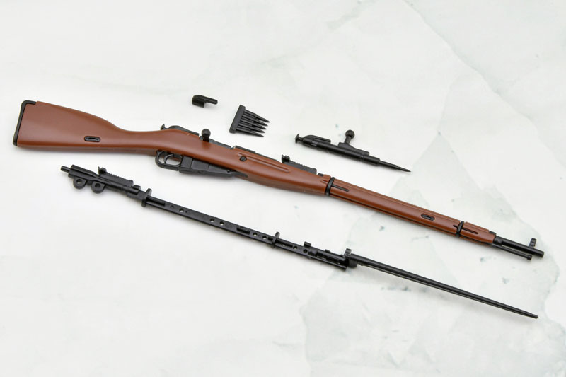LittleArmory [LA107] Mosin Nagant M1891/30 Type 1/12 Plastic Model(Pre-order)Scale Figure