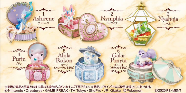 Pokemon Romantic Collection 6Pack BOX(Pre-order)Accessory