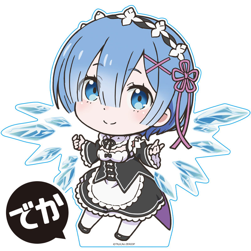 Re:ZERO -Starting Life in Another World- Deka PuniColle! Acrylic Figure Rem(Pre-order)Accessory
