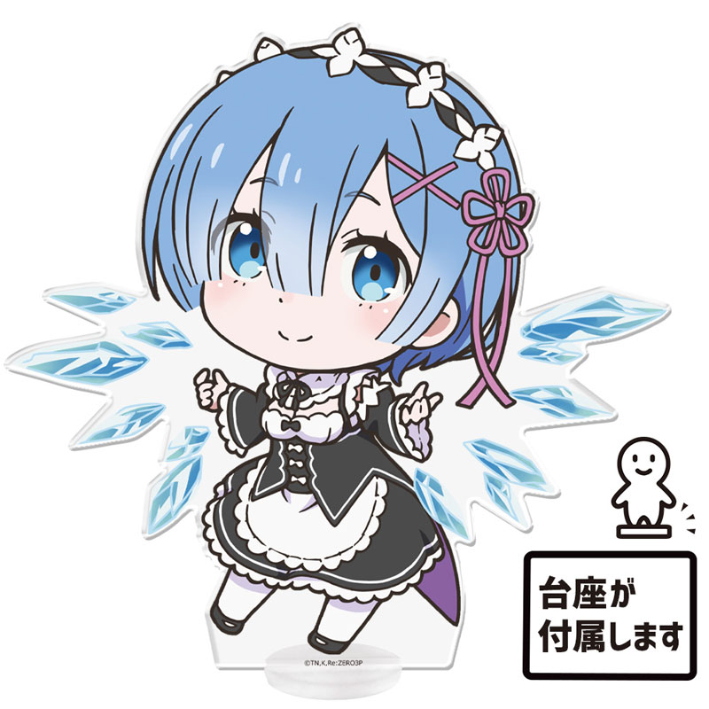 Re:ZERO -Starting Life in Another World- Deka PuniColle! Acrylic Figure Rem(Pre-order)Accessory