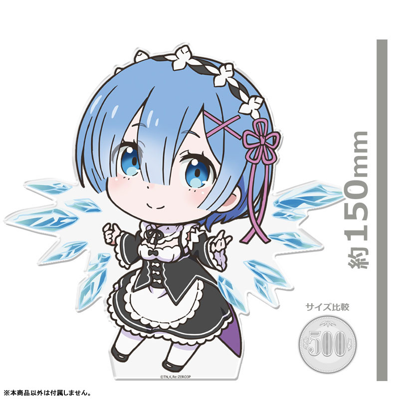 Re:ZERO -Starting Life in Another World- Deka PuniColle! Acrylic Figure Rem(Pre-order)Accessory