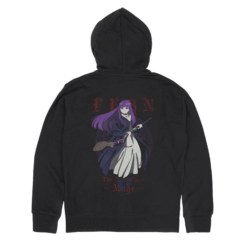 COSPA Depo Exclusive Frieren: Beyond Journeys End Fern Embroidery Zip Hoodie /BLACK-M(Pre-order)Accessory